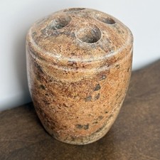 Heavy Marble Natural Stone Toothbrush Holder Bathroom Accessory Waterstone, 4  