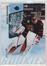 2022-23 SPx Rookies 54/299 Mads Sogaard #131 19sa