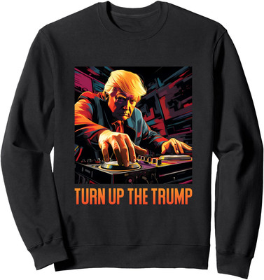Donald John Trump Dj Trump Funny Present Nice Colors Unisex Crewneck Sweatshirt