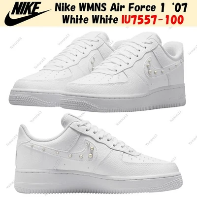 Nike WMNS Air Force 1 '07 Blanc Blanc IU7557-100 Taille Femme - Photo 1/4