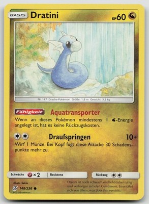 Dratini 148/236 - Bund der Gleichgesinnten - DE - NM - Pokemon TCG