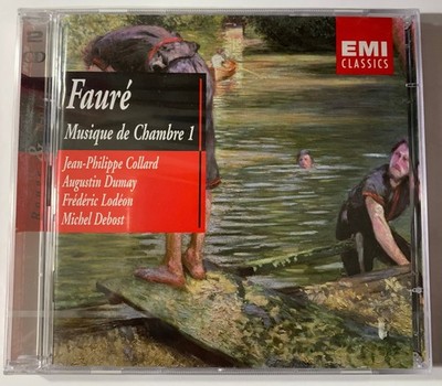 FAURE Chamber Music Vol 1 Jean-Phillippe Collard Michel Debost EMI