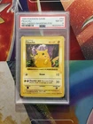 VINTAGE POKEMON CARD 1999 BASE SET SHADOWLESS RED CHEEKS #58 PIKACHU PSA 8