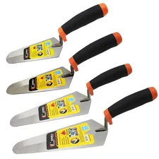 4-Pack Gauging Trowel Set, 6" & 7" & 8" & 9" Gauging Trowel Set Pointing Trow...