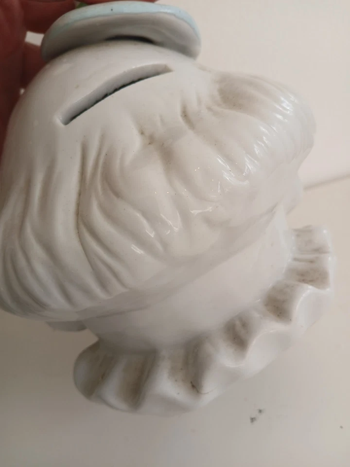 Vintage Ceramic Clown Face Money Box Creepy Clown Circus - Image 3 of 4