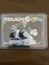 2025-26 Flair Hockey Connor Hellebuyck Touch Of Flair