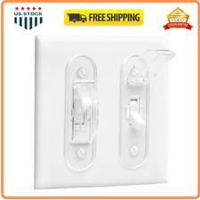 Clear Wall Switch Guard Childproof Toggle Light Switch Cover Lock 1 Pack