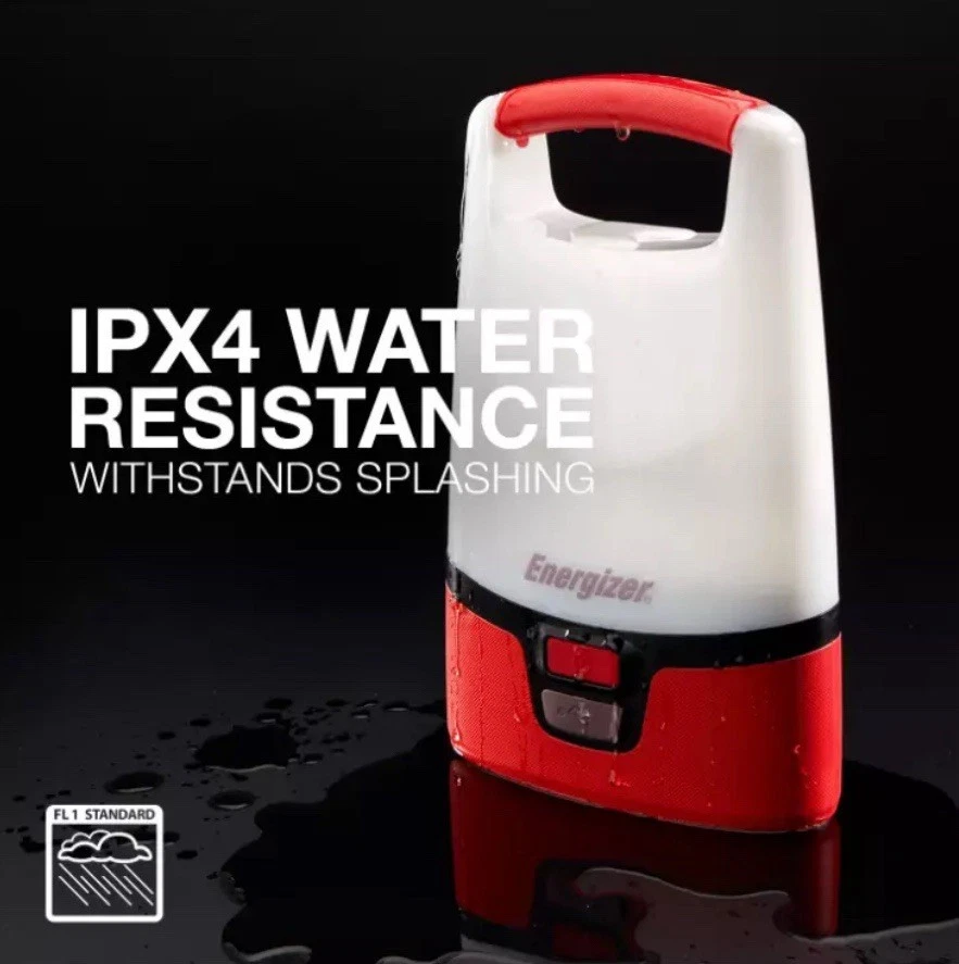 Nuevo Energizer Vision LED USB TELÉFONO DE CARGA 1200L Linterna Luz Nocturna - Rojo/Blanco Foto 2 de 2