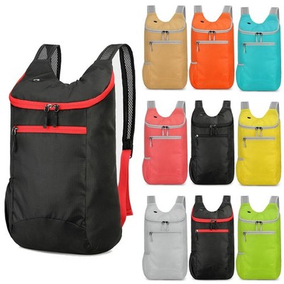 Outdoor Faltbarer Wasserdichter Rucksack Leicht für Wandern Camping Reisen