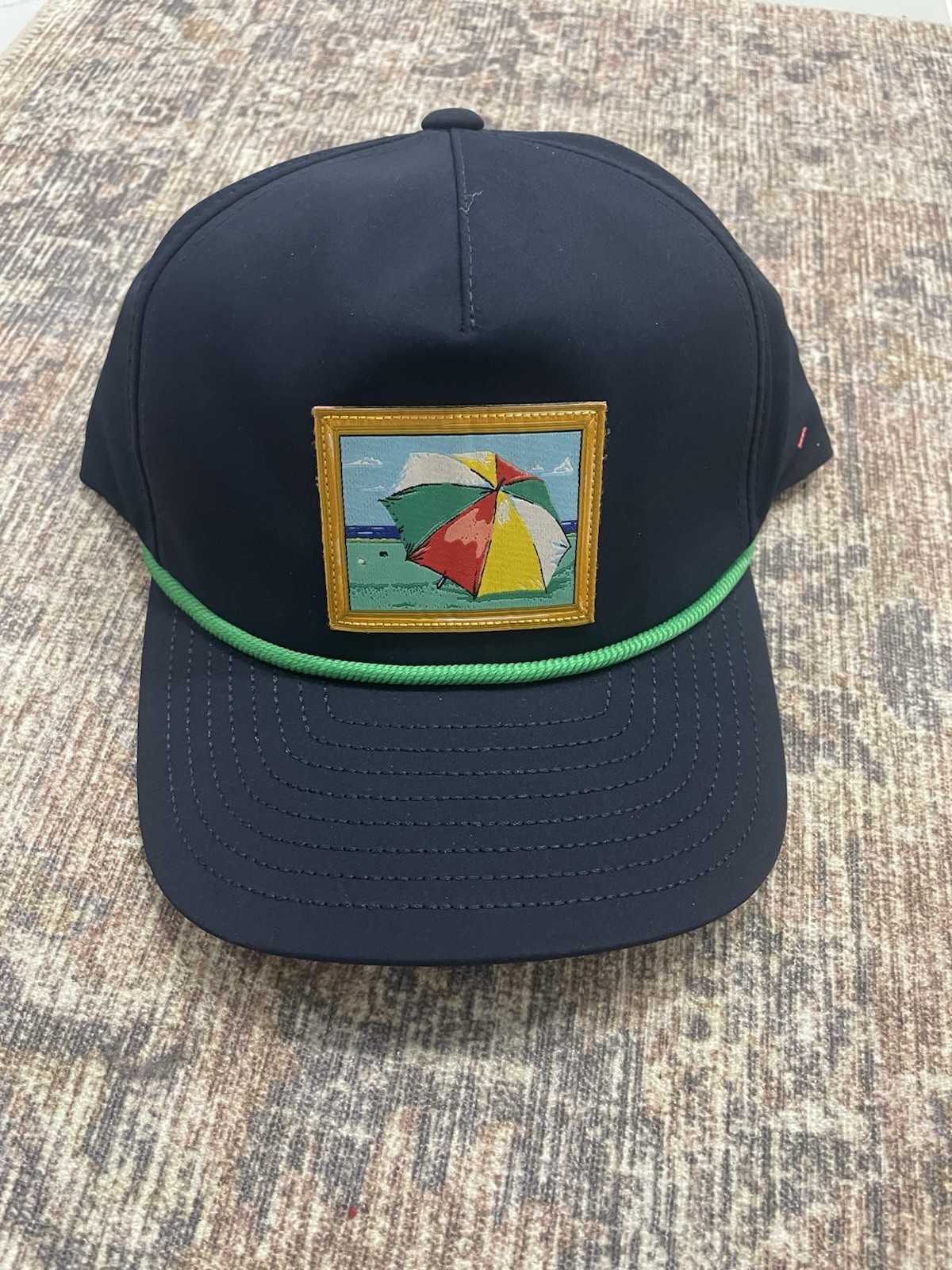 Tech Arnold Palmer Rope Snapback Hat Cap Blue Green Osfm 110 Flexfit