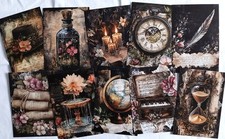 Hobbyauflösung Paket Motivkarton Vintage Elements I - Designkarton 250 g