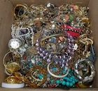 Vintage/Retro/Modern Costume Scrap/Wear Grab Bag Jewelry Lot (BOX D) ~ 19.4 LBS