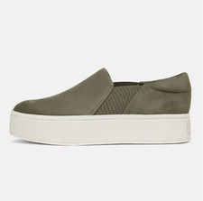 286 VINCE Warren Nubuck Sneaker Women's Size US 5.5 Olive