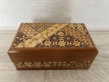 Hakone Yosegi Marquetry Music box jewelry case Japan