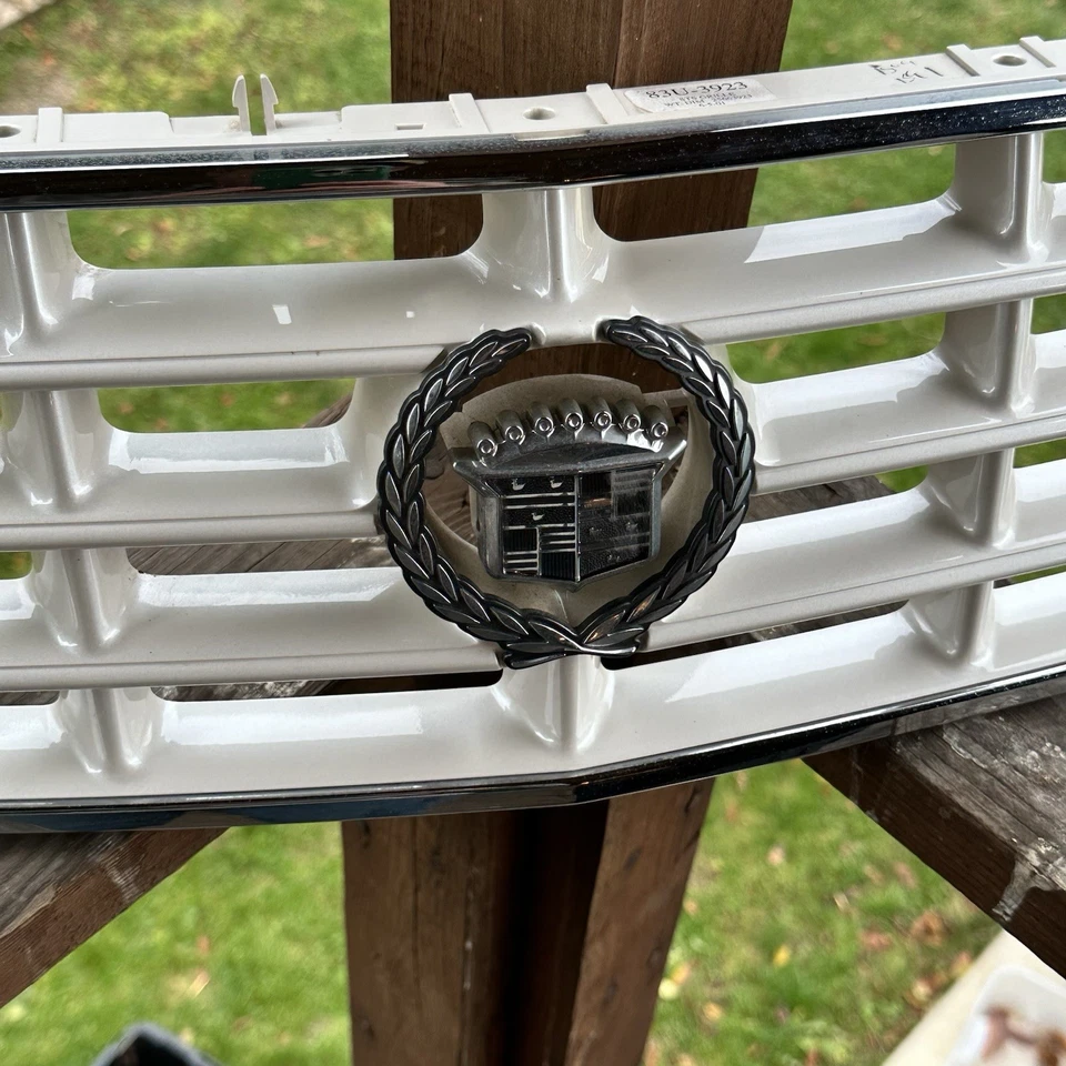 Nuevo OEM GM 25663923 Cadillac STS parrilla delantera con emblema pieza descontinuada Foto 3 de 4