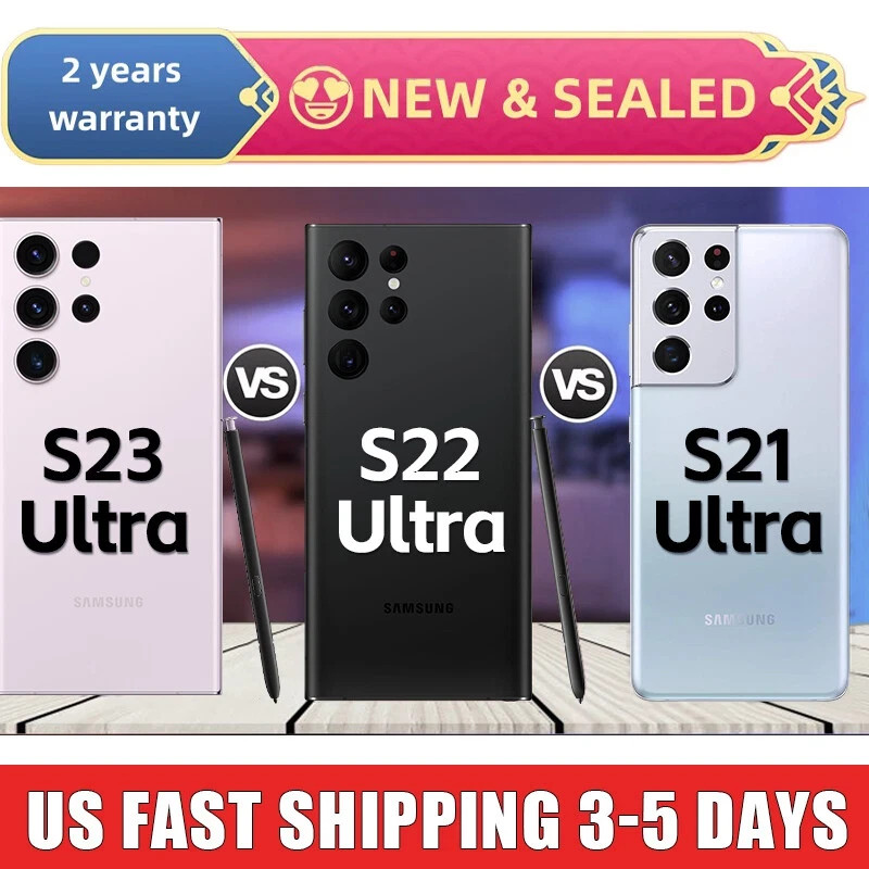 🔥NEW SEALED SAMSUNG GALAXY S23 ULTRA 5G/S22 ULTRA 5G GSM CDMA