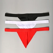 Comfortable Thongs Low Waist Underpants Underwear Breathable Jockstrap