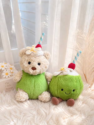 Junior Bartholomew Bear CLOTHES ONLY - Coconut Costume