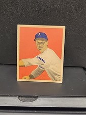 1949 BOWMAN #55 EDDIE JOOST PHILADELPHIA ATHLETICS  BASEBALL CARD NM