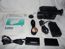 Canon ES750 ES750A 8mm Video8 Stereo Camcorder Camera VCR Player Video Transfer