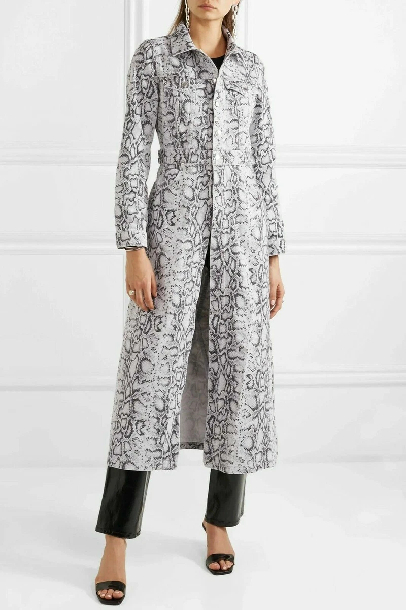 Alexander wang clearance denim trench coat