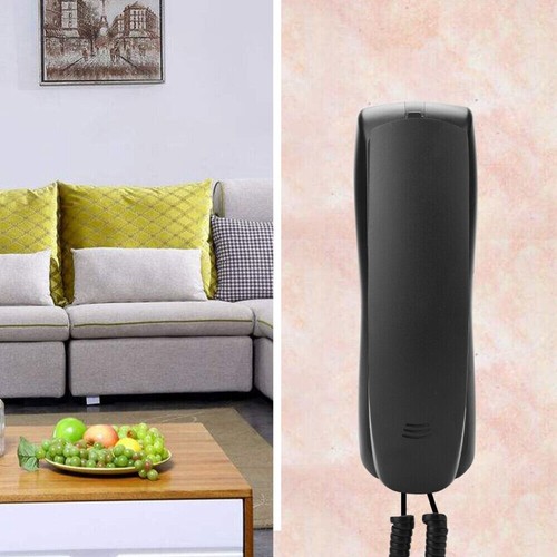 Landline Corded Phone Wall Mounted House Phones Wired Telephone Home Office - Zdjęcie 8 z 12