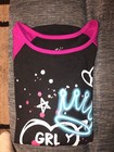 Justice “GRL PWR” Baseball Style Shirt size 14 — photo 3