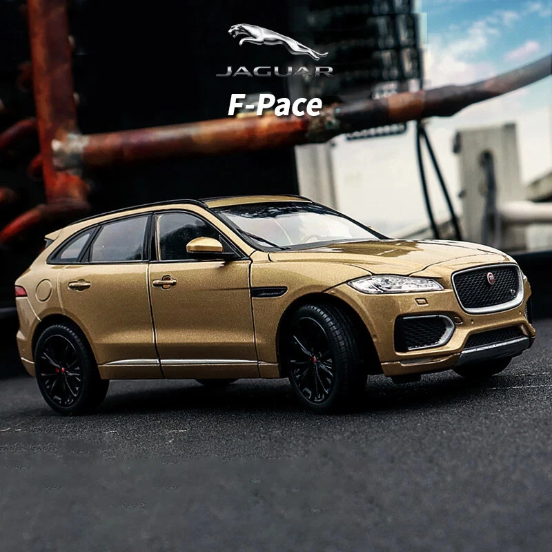 WELLY 1:24 Jaguar F-PACE SUV Alloy Car Model Diecasts & Toy Vehicles Collect Car - Image 3 of 4