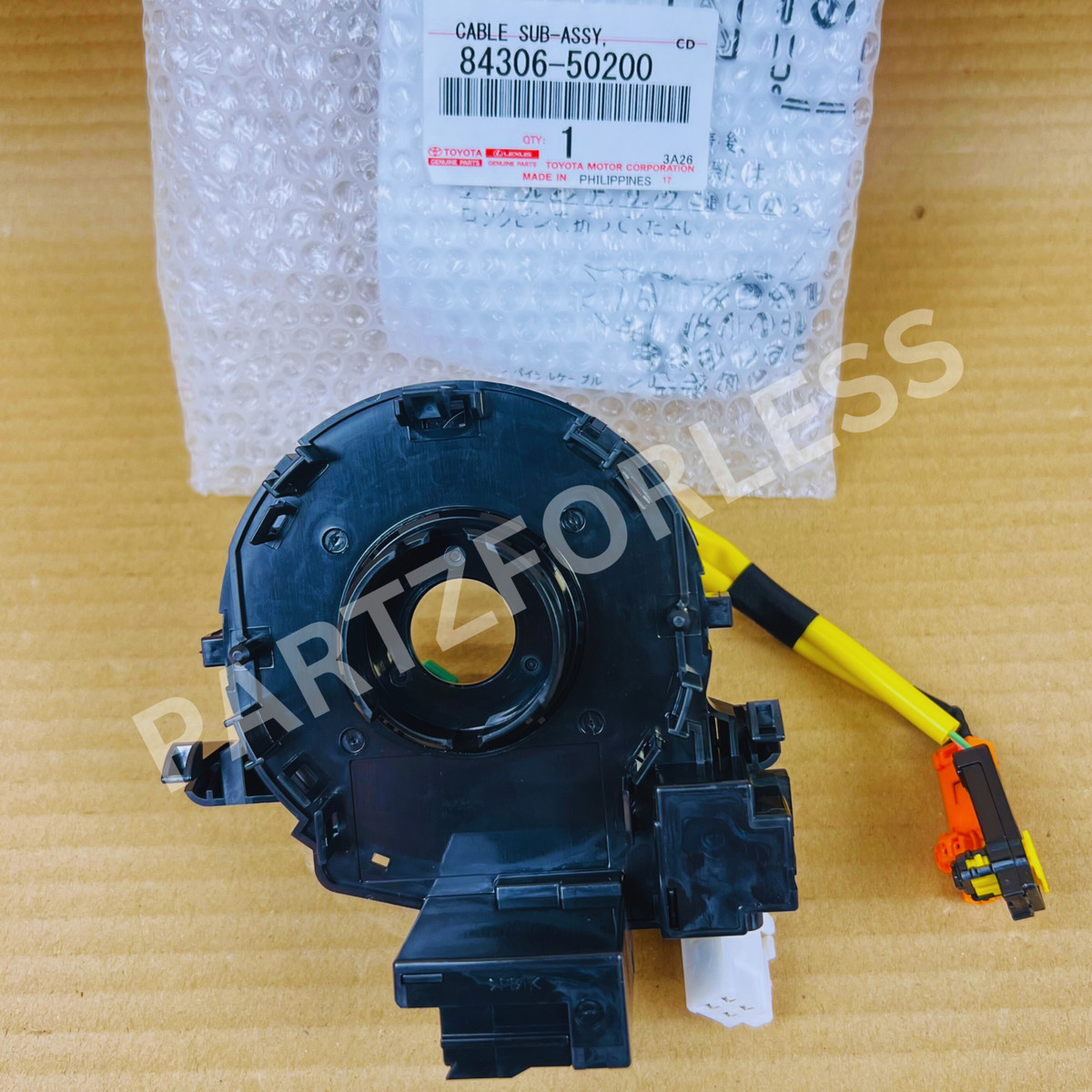 84306-50200 TOYOTA GENUINE CABLE SUB-ASSY, SPIRAL 8430650200 NEW 