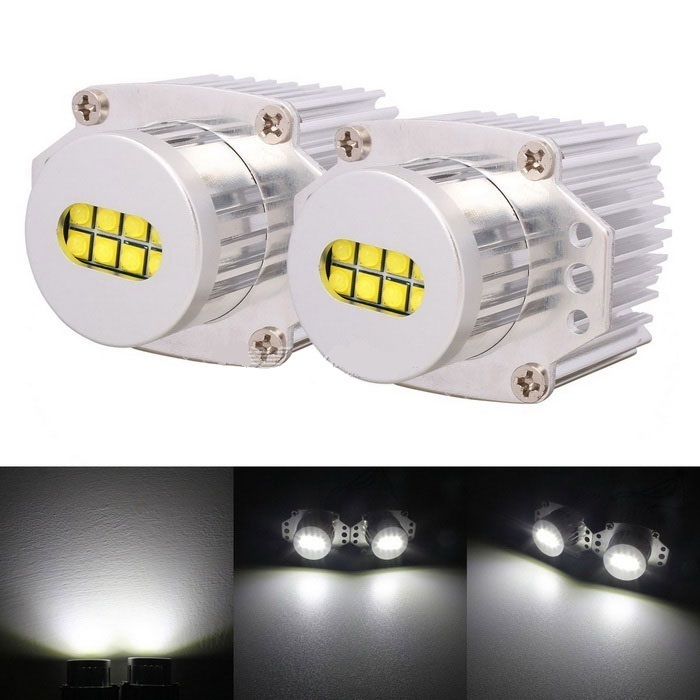Kit Angel Eyes LED anti-erreur ODB pour phares BMW E90 E91 Phase 1 modules de remplacement