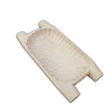 Medium Wooden Carved Platter 33cm Long