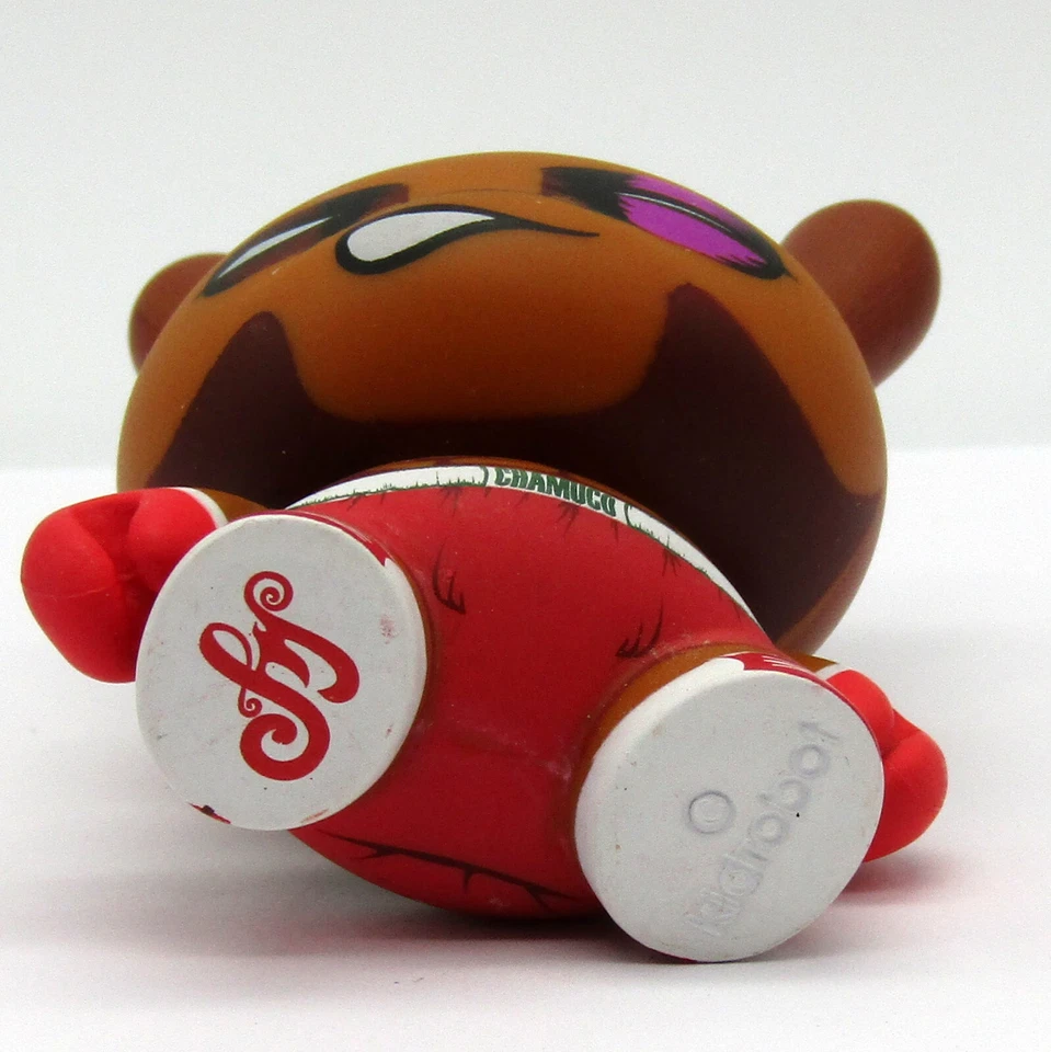 KidRobot Dunny 2011 Azteca Serie 2 Chamuco Boxer 3" de Tepito Luis Mata Foto 2 de 4