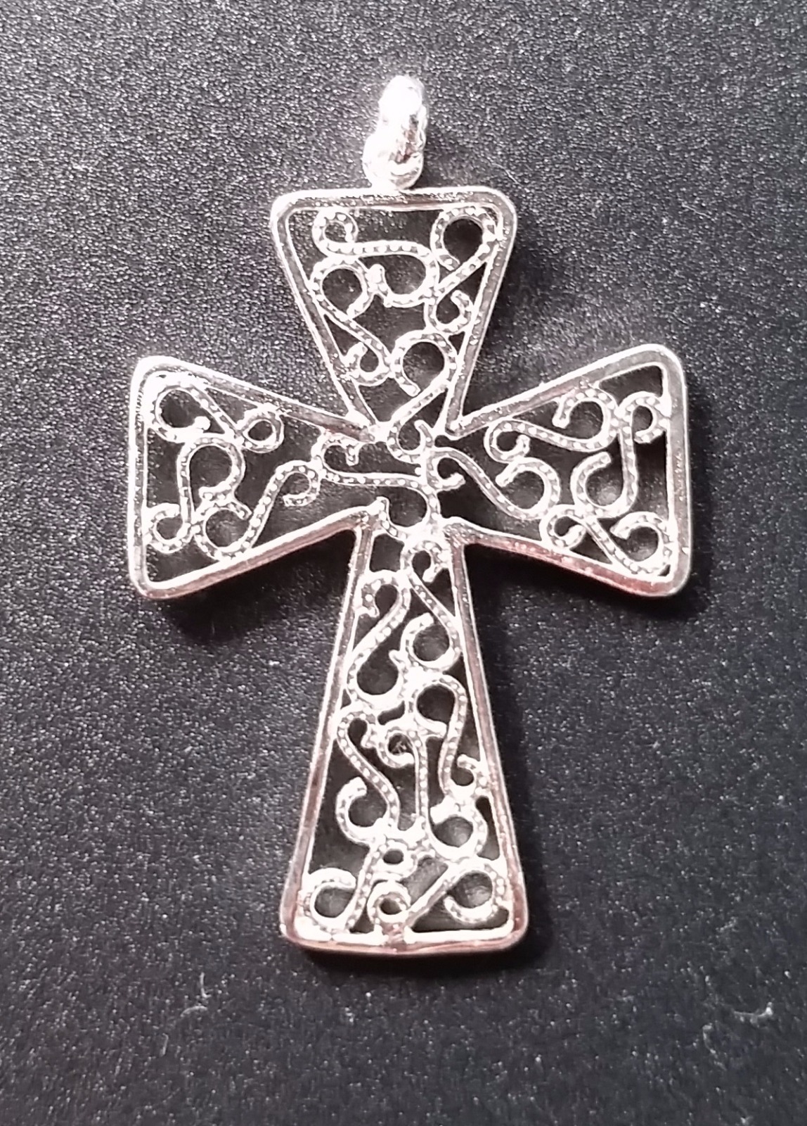 Cruz Gotica Filigrana Gothic cross Silver 925 ml Plata de Ley COLGANTE CRUZ