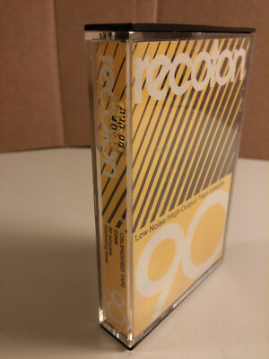 MC Kassette Cassette recoton USA, C 90, 1970er - Jahre, gebraucht