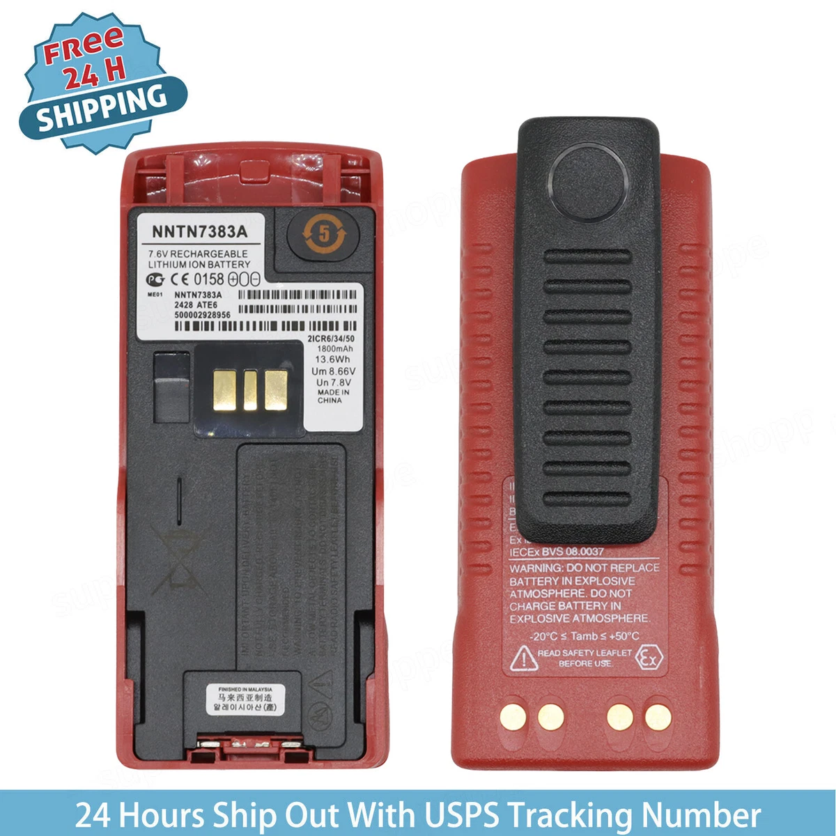 Radio Motorola MTP850 TETRA UHF 380-440 MHz Con GPS E Modalità Ripetitore 1,8W