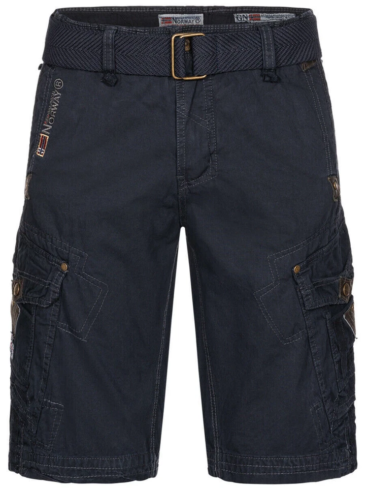 Geographical Norway Herren Cargo Shorts kurze Hose Short Bermuda knielang P17256 - Bild 4 von 4