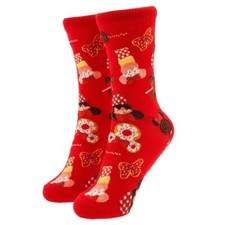 Disney Store Minnie Mouse Disney Parks Food Icon Cupcake Kids Socks Size M L
