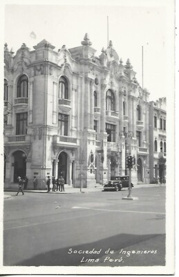 1936 PERU LIMA SOCIETY OF ENGINEERS