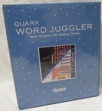 QUARK WORD JUGGLER SOFTWARE FOR Apple IIe IIc w/ Lexicheck and key puller