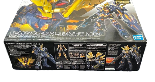 BANDAI RG 1/144 Unicorn Gundam 02 Banshee Norn UC Figure Model Kit Japan NEW - Picture 3 of 10