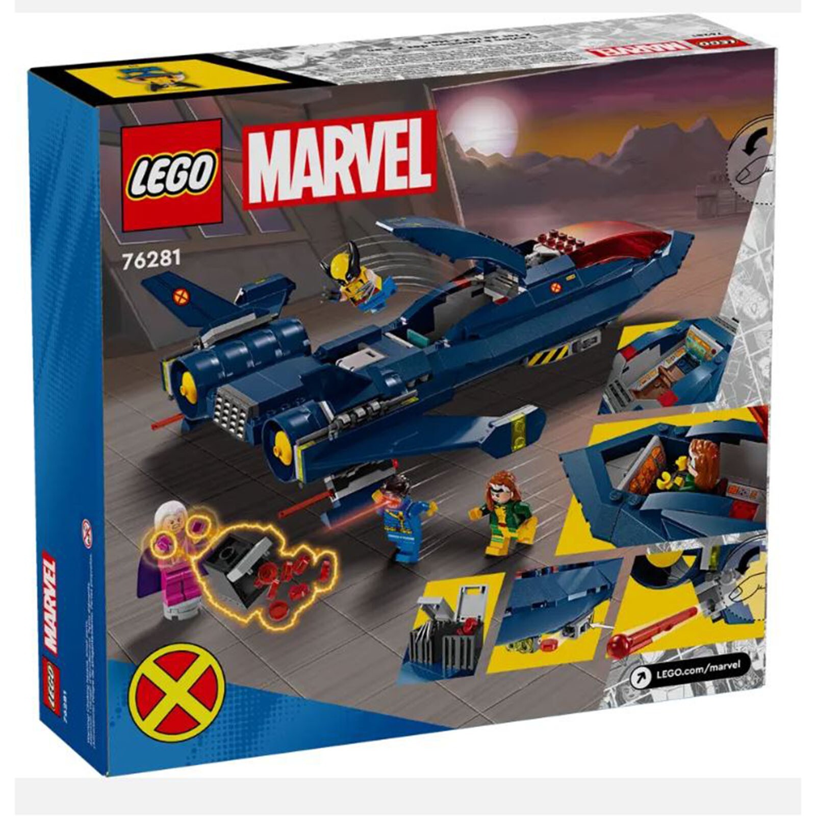 LEGO® Marvel X-Men X-Jet Building Set 76281 NEW 673419390903 | eBay