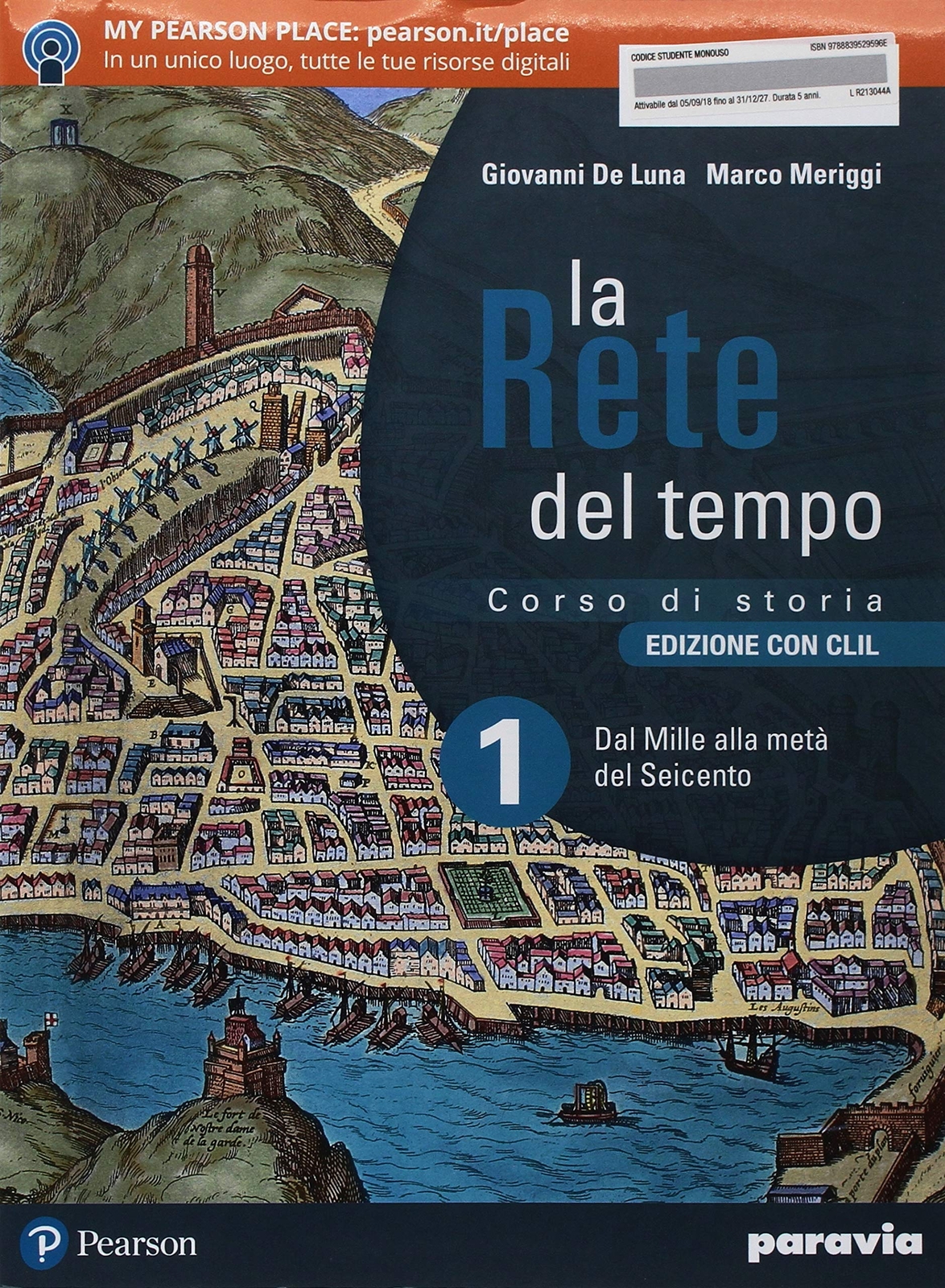 9788839529596 La rete del tempo. Edizione con CLIL. Con Lezioni ...one online: 1
