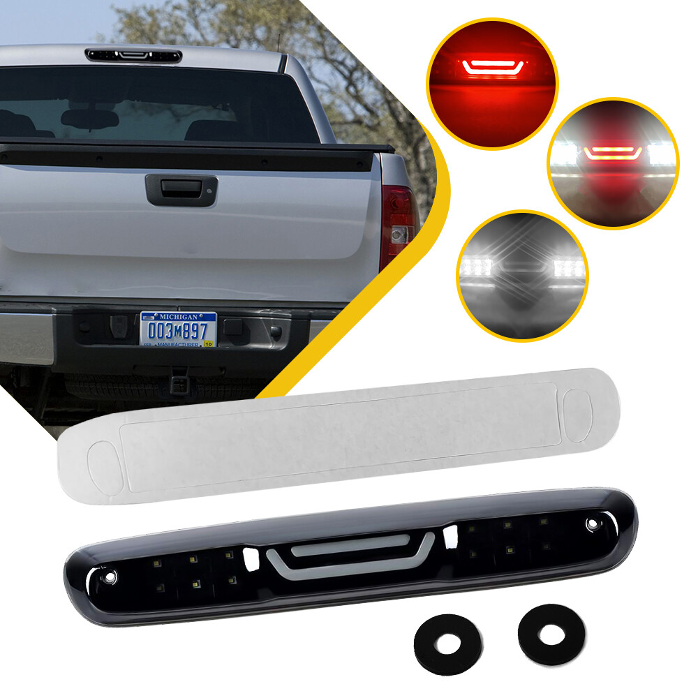 Smoked LED 3rd Brake Light Cargo Lamp for 2007-2013 GMC Sierra 2500
