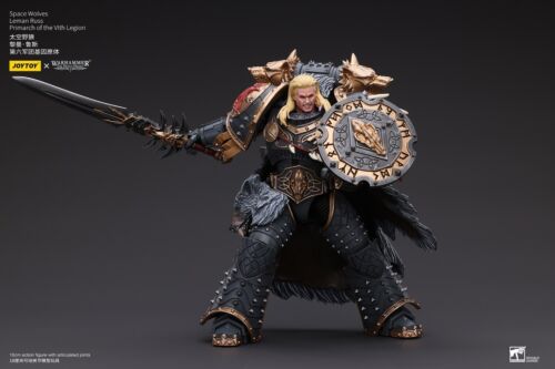 Figura 1/18 JOYTOY x Warhammer Space Wolves Leman Russ Primarca de la VI Legión - Imagen 12 de 14