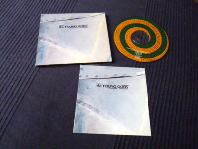 CD Young Gods - T.V. Sky | 8 Tracks | Swiss Industrial Rock 1992 DIGIPAK | TV