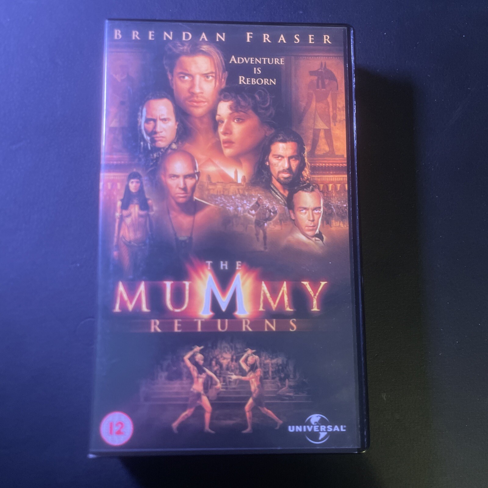 The Mummy Returns (2001)  - VHS Video - Universal - UK / PAL - Brendan Fraser