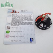 Heroclix Justice League: Trinity War set Deadman 039 Rare figure w/card