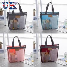 Durable Beach Bag Mesh Tote Bag Summer Carry Net Bag  Travel