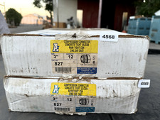 Arlington 827 3" Compression Connector Zinc Die Cast Pack of 12