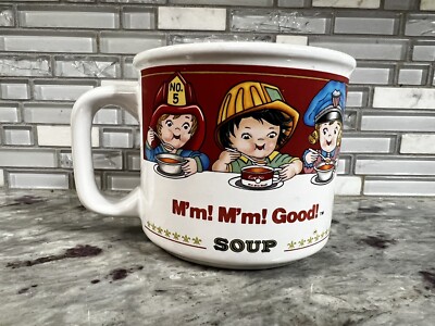 Vintage Campbell's Soup Mug Bowl Westwood Campbell's Kids 1993  14oz Free Ship